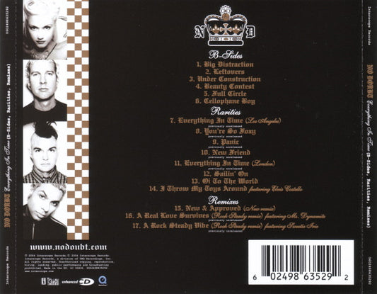 No Doubt : Everything In Time (B-Sides, Rarities, Remixes) (CD, Comp, Enh)