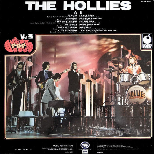 The Hollies : Superb Pop Groups Vol 3 (LP, Comp)