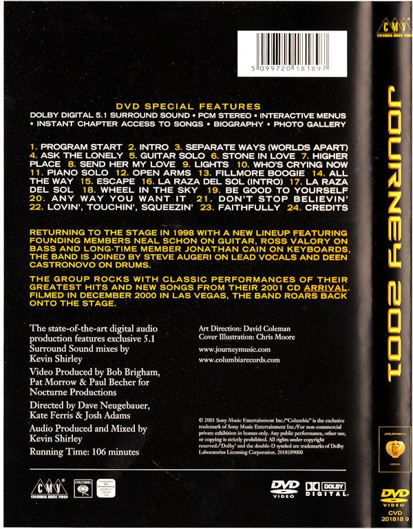 Journey : 2001 (DVD-V, Multichannel, Dol)