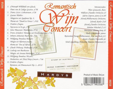 Various : Romantisch Wijn Concert (CD, Comp, Promo)