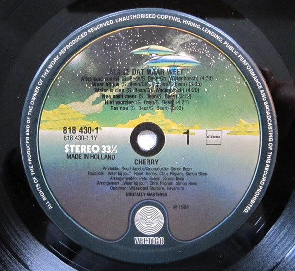 Cherry (31) : Als Je Dat Maar Weet! (LP, Album)