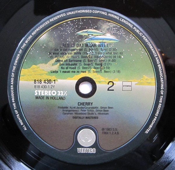 Cherry (31) : Als Je Dat Maar Weet! (LP, Album)