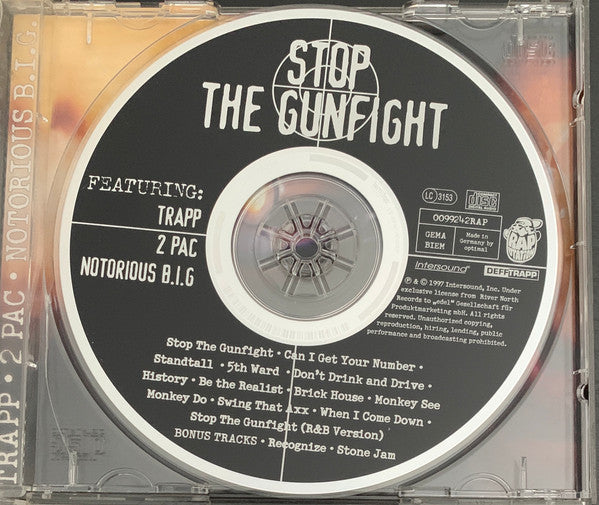 Trapp featuring 2Pac and Notorious B.I.G. : Stop The Gunfight (CD, Album)