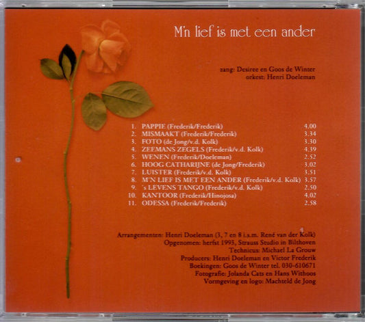 De Desirees : M'n Lief Is Met Een Ander (CD, Album)