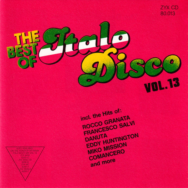 Various : The Best Of Italo Disco Vol. 13 (CD, Comp)