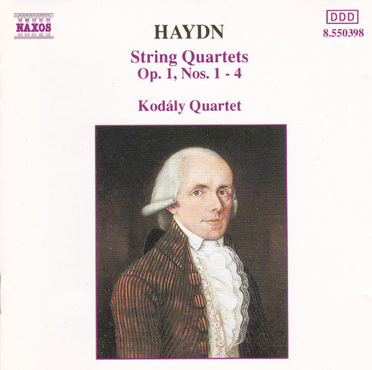 Joseph Haydn – Kodály Quartet : String Quartets Op. 1, Nos. 1 - 4 (CD, Album)