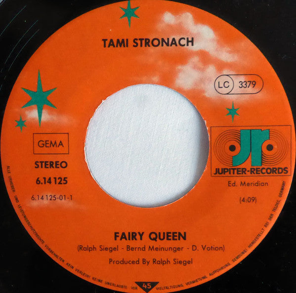Tami Stronach : Fairy Queen (7", Single)