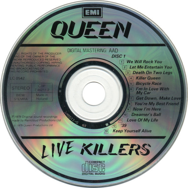 Queen : Live Killers (2xCD, Album, RE)