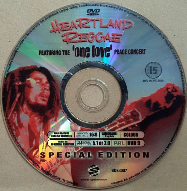 Various : Heartland Reggae (DVD, Comp, S/Edition, PAL, DVD)