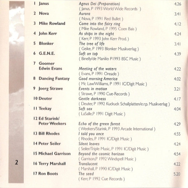 Various : The Best Of New Age (2xCD, Comp + CD, Comp, Smplr + RE)