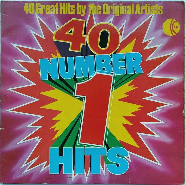 Various : 40 Number 1 Hits (2xLP, Comp, Gat)
