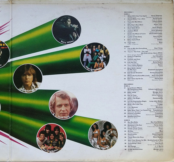 Various : 40 Number 1 Hits (2xLP, Comp, Gat)