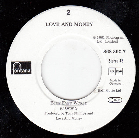 Love And Money : Winter (7", Single)