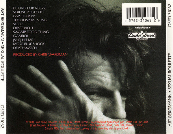 Art Bergmann : Sexual Roulette (CD, Album)