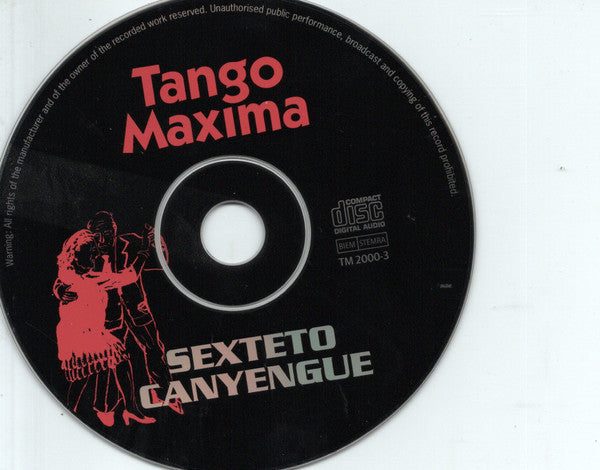 Sexteto Canyengue : Tango Maxima (CD, Album)