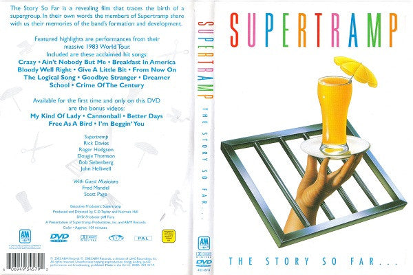 Supertramp : The Story So Far... (DVD-V, Comp, PAL)