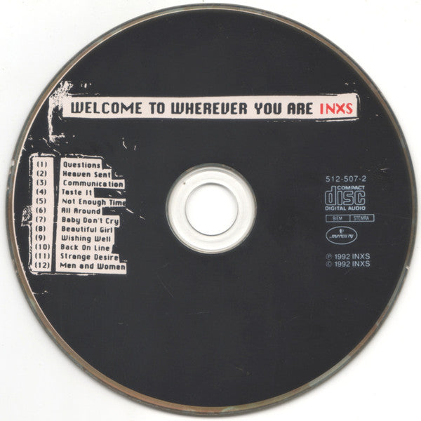 INXS : Welcome To Wherever You Are (CD, Album)