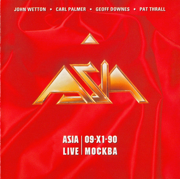 Asia (2) : Live In Москва 09-X1-90 (CD, Album)