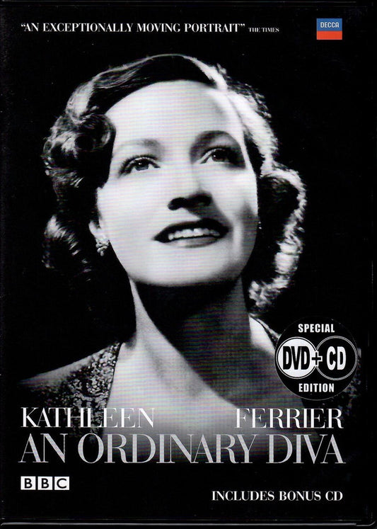 Kathleen Ferrier : An Ordinary Diva (DVD-V, NTSC, All + CD, Comp, Mono)