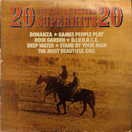 Various : 20 Country & Western Superhits (LP, Comp)