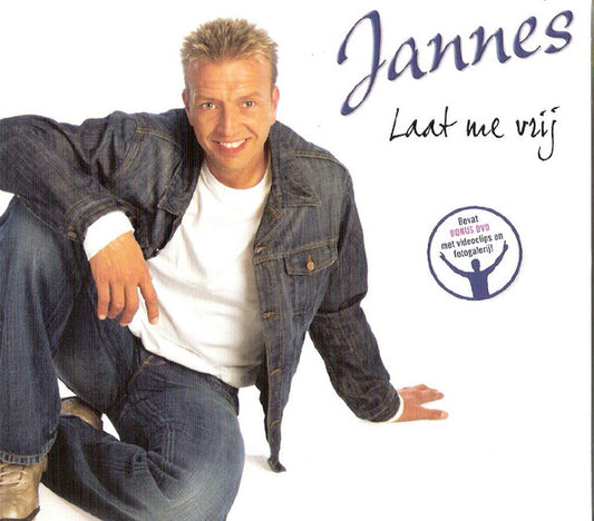 Jannes : Laat Me Vrij (CD, Album + DVD-V)