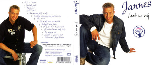 Jannes : Laat Me Vrij (CD, Album + DVD-V)
