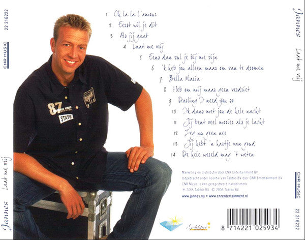 Jannes : Laat Me Vrij (CD, Album + DVD-V)
