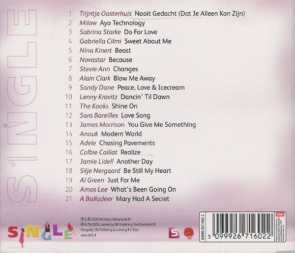 Various : S1ngle - De Originele Soundtrack (CD, Album, Comp)