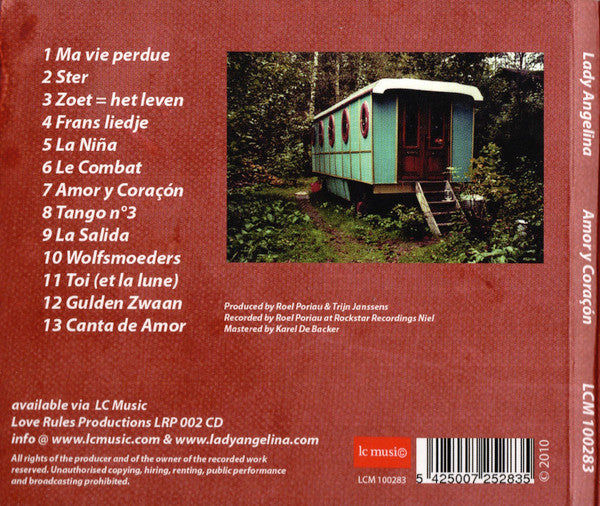 Lady Angelina : Amor Y Coraçon (CD, Album)