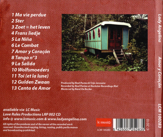 Lady Angelina : Amor Y Coraçon (CD, Album)