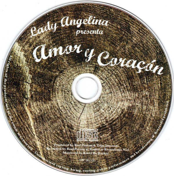 Lady Angelina : Amor Y Coraçon (CD, Album)