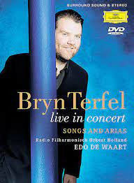 Bryn Terfel, Radio Filharmonisch Orkest, Edo de Waart : Live In Concert, Songs And Arias (DVD)