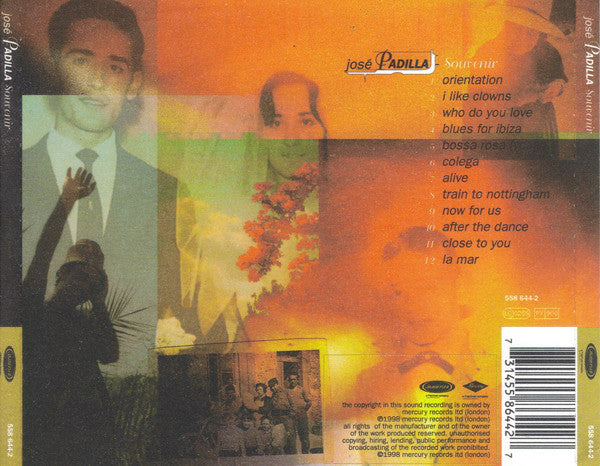José Padilla : Souvenir (CD, Album)