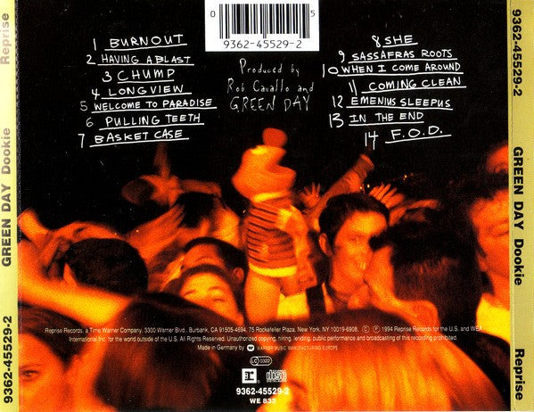 Green Day : Dookie (CD, Album)