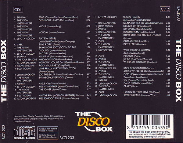 Various : The Disco Box (2xCD, Comp)