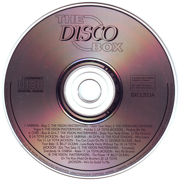 Various : The Disco Box (2xCD, Comp)