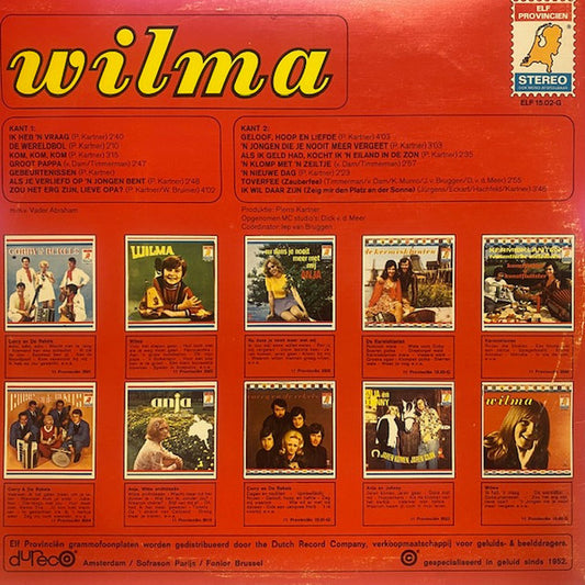 Wilma : Wilma (LP, Album)
