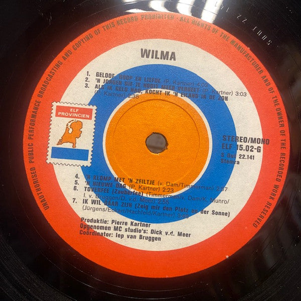 Wilma : Wilma (LP, Album)