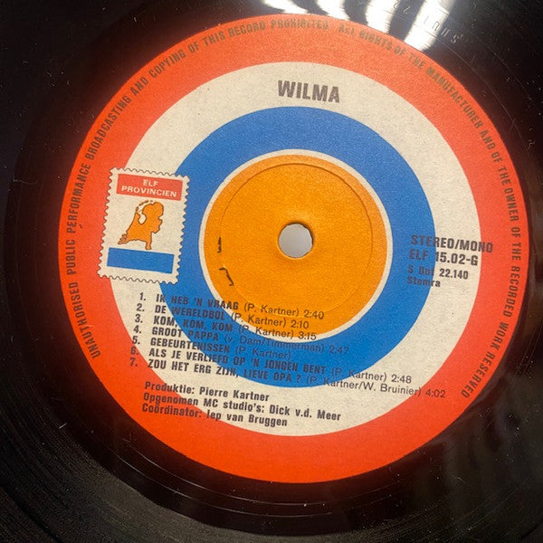 Wilma : Wilma (LP, Album)