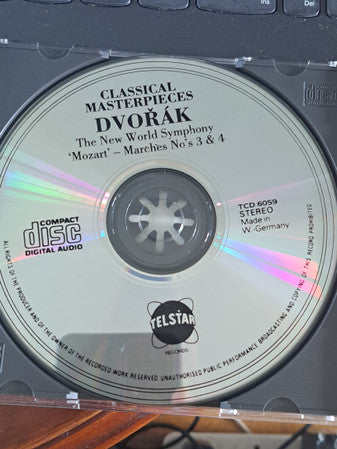 Antonín Dvořák &  Wolfgang Amadeus Mozart : The New World Symphony - Mozart Marches No'S 3 & 4 (CD, Comp)