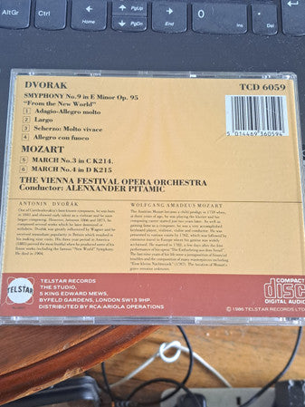 Antonín Dvořák &  Wolfgang Amadeus Mozart : The New World Symphony - Mozart Marches No'S 3 & 4 (CD, Comp)