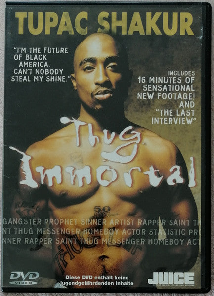 Tupac Shakur : Thug Immortal (DVD-V, RE)