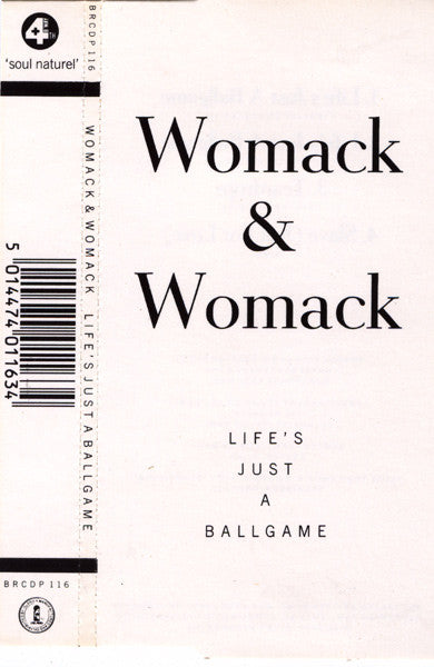 Womack & Womack : Life's Just A Ballgame (CD, Single, Pic)