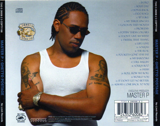 Master P : Ghetto Postage (CD, Album)