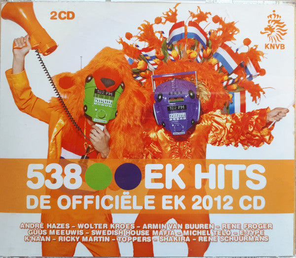 Various : 538 EK Hits - De Officiële EK 2012 CD (2xCD, Comp)