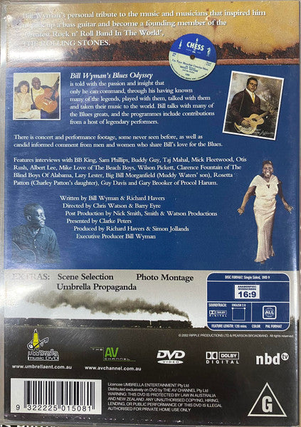 Bill Wyman : Bill Wyman’s Blues Odyssey (DVD-V)