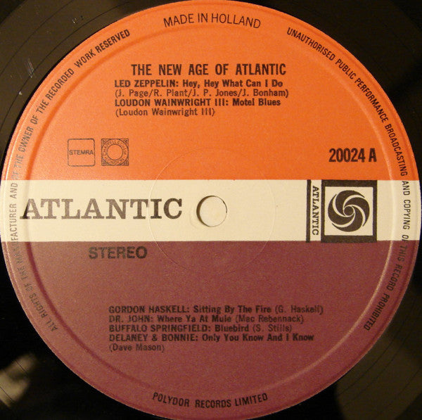 Various : The New Age Of Atlantic (LP, Smplr)