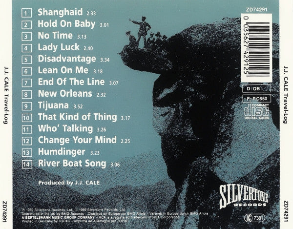 J.J. Cale : Travel-Log (CD, Album, M/Print)