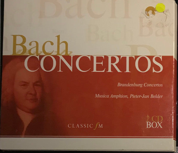 Johann Sebastian Bach - Musica Amphion, Pieter-Jan Belder : Concertos - Brandenburg Concertos (3xCD, Album)