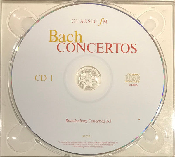 Johann Sebastian Bach - Musica Amphion, Pieter-Jan Belder : Concertos - Brandenburg Concertos (3xCD, Album)